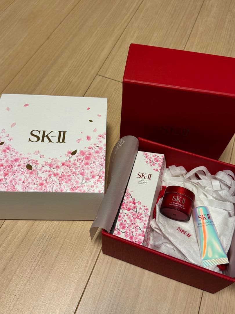 SK-II フェイシャルトリートメントエッセンス トライアルセット桜デザイン