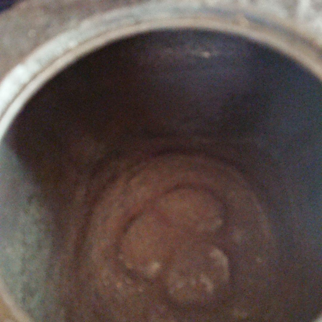 最終 鉄山在銘鉄瓶　焼蓋付