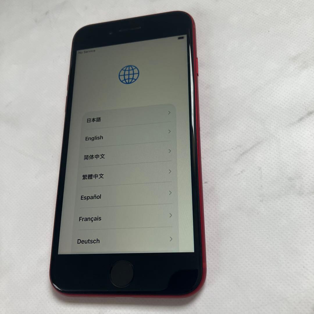 美品 iPhone SE 第3世代 64GB SIMフリー レッド