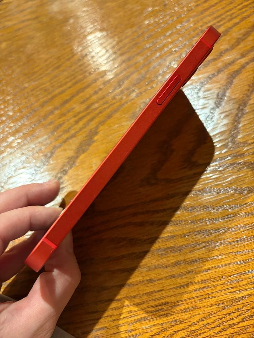 iPhone12 128GB RED バッテリー78% 動作良好 傷あり
