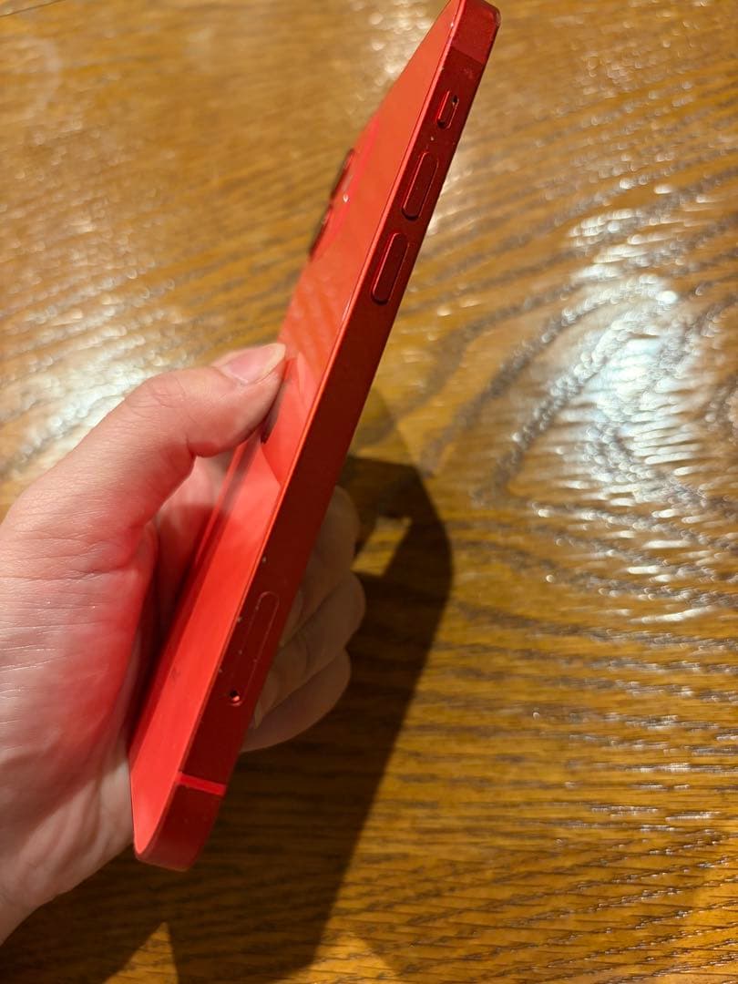 iPhone12 128GB RED バッテリー78% 動作良好 傷あり