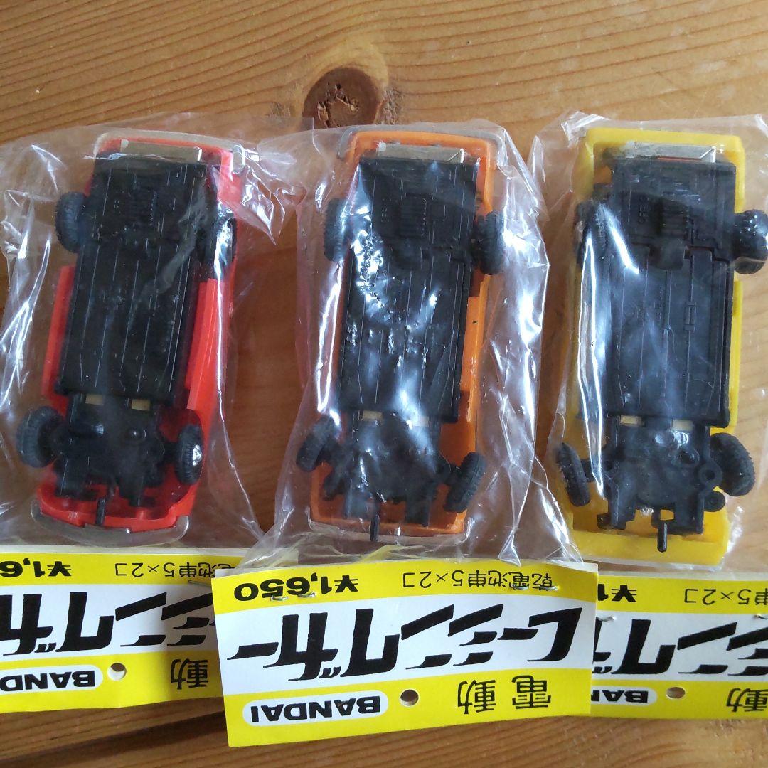 昭和レトロ バンダイ 電動ミニレーシングカー ６台セット 新品未使用