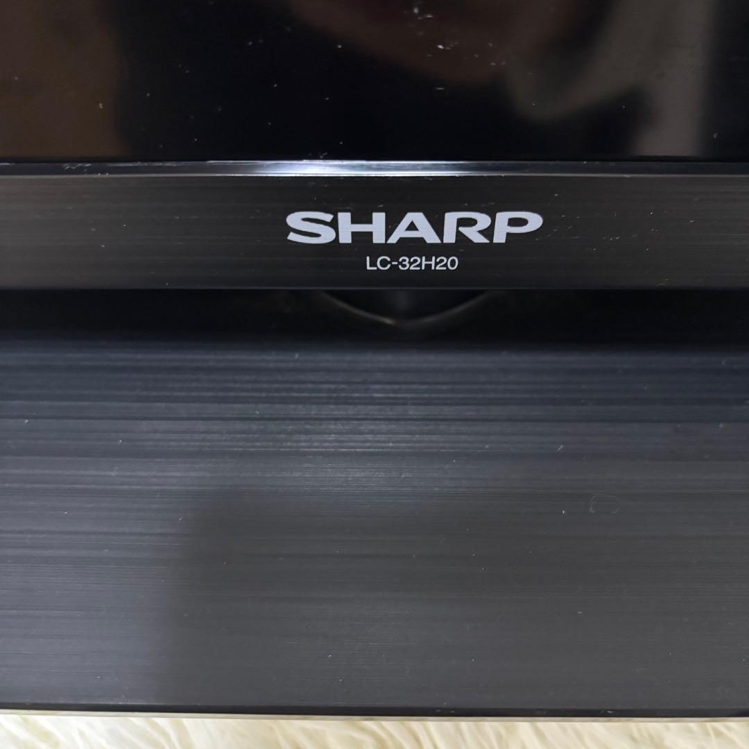 液晶テレビ シャープ アクオス 32 2015年製 LC32H20 リモコン付