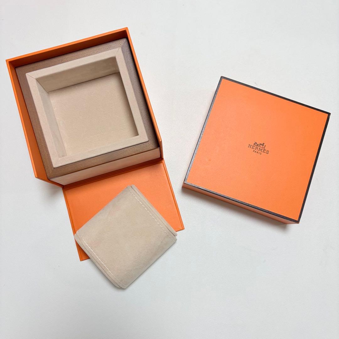 美品　エルメス　腕時計　ケース　空箱　現行品　木製　2個セット