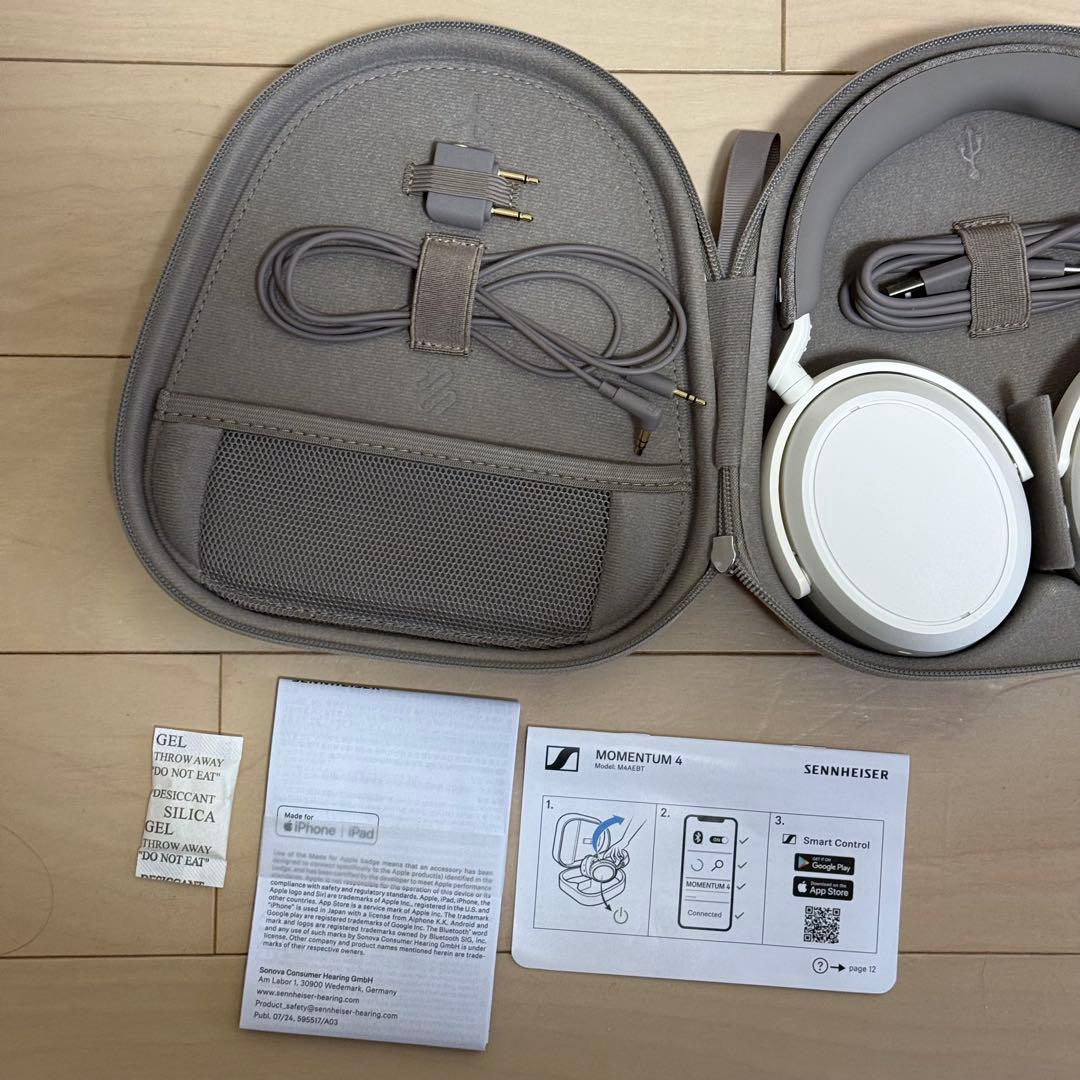 【美品・完品】Sennheiser Momentum 4 ワイヤレスヘッドホン