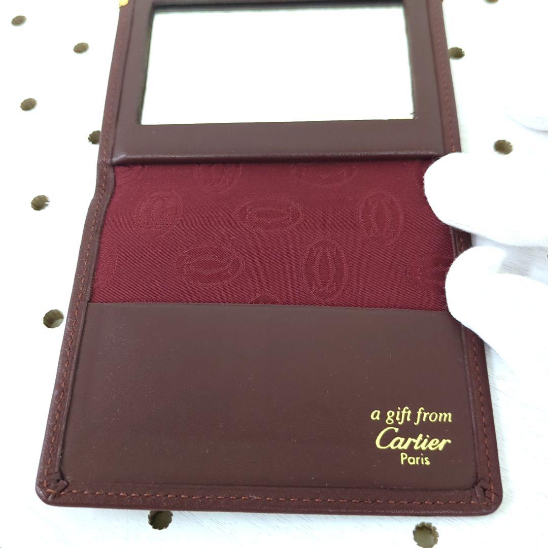 Cartier　カルティエ　マストライン　ミラー　コンパクトミラー