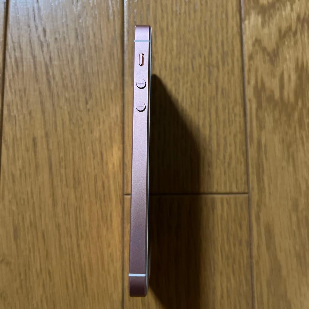 【美品】Apple iPhone SE ローズゴールド 16GB
