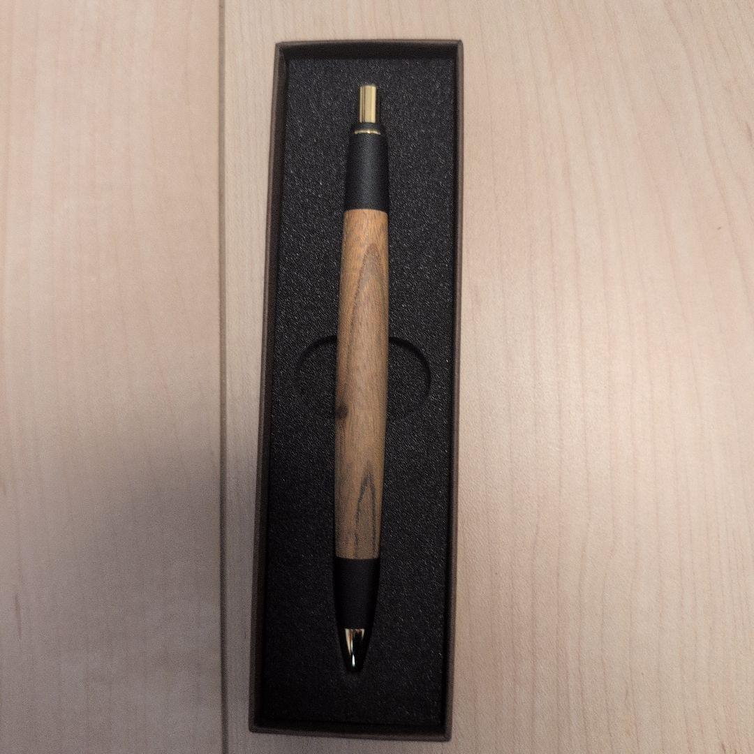 ボナンペン欅　真鍮金具　シャープペンシル0.5
