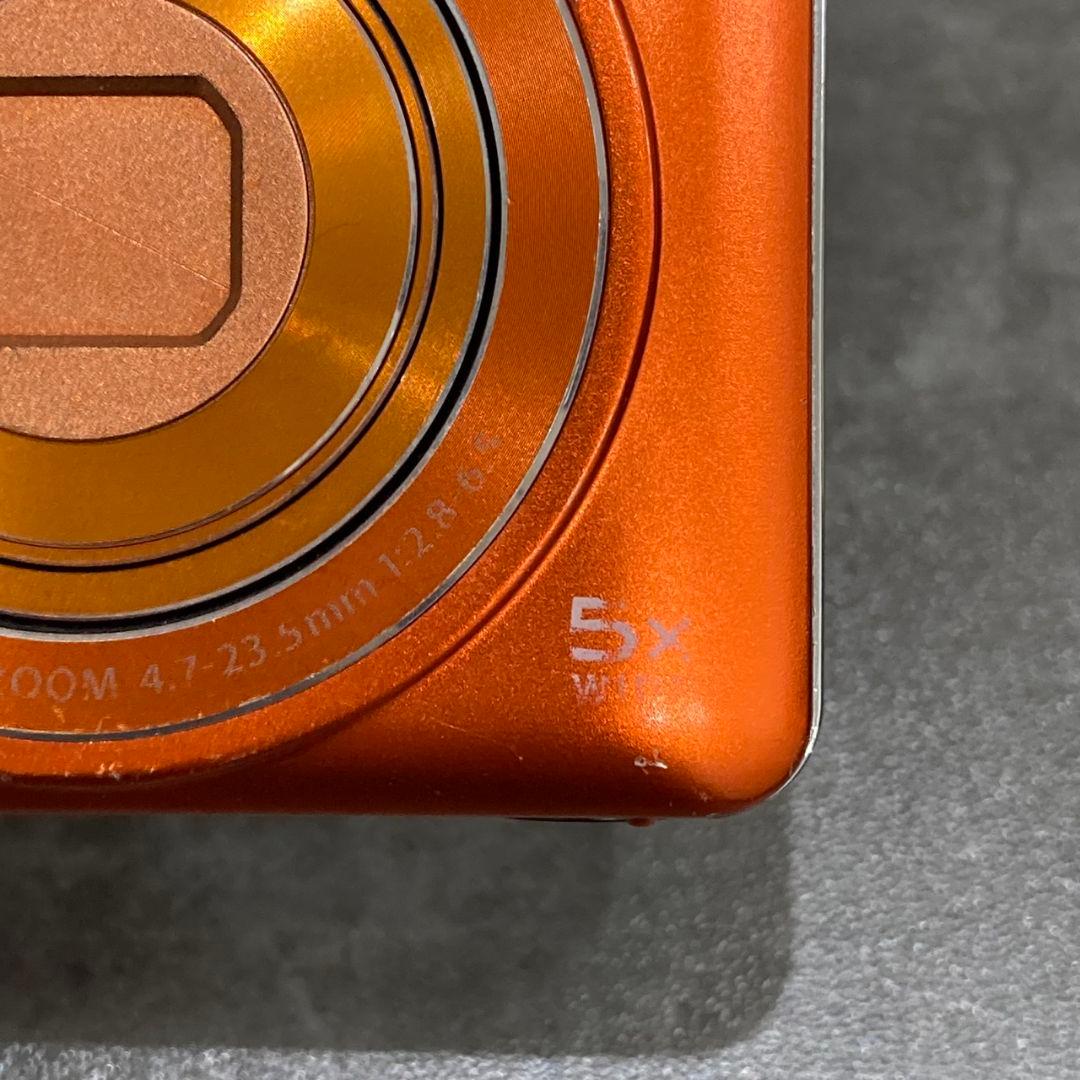 OLYMPUS コンパクトデジタルカメラ VG-160 オレンジ