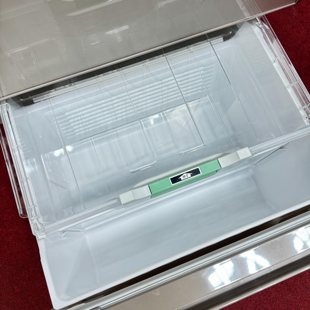 (28)都内23区配送無料　日立2015年製5ドアガラストップ冷蔵庫　415L