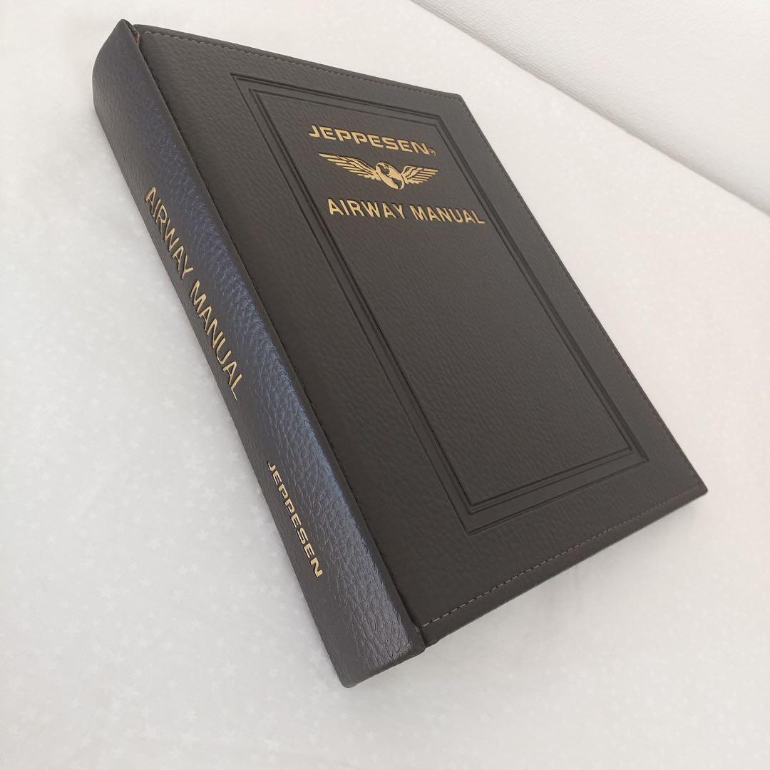 JEPPESEN ジェプセン　バインダー　AIRWAY MANUAL パイロット
