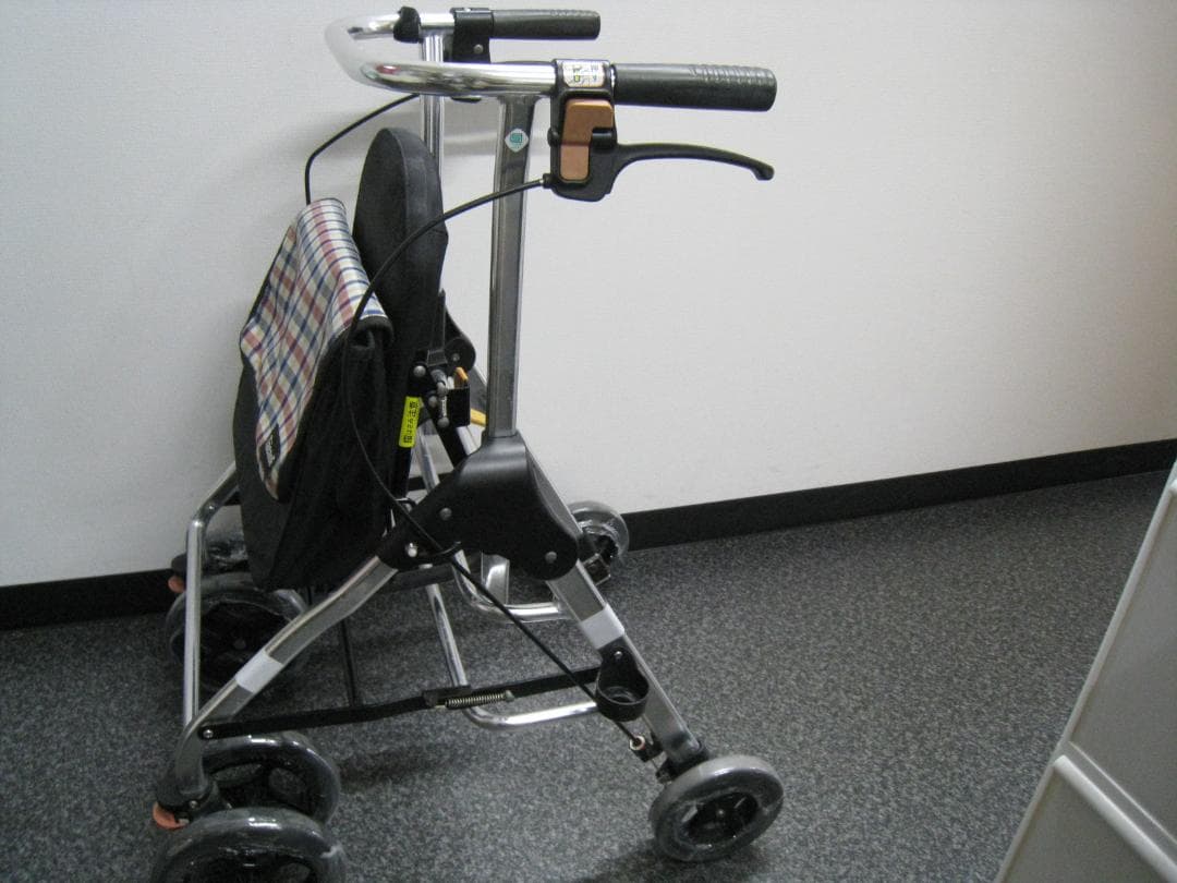 テイコブリトルハイ　HS05　チェックブルー 幸和製作所 歩行器 ③