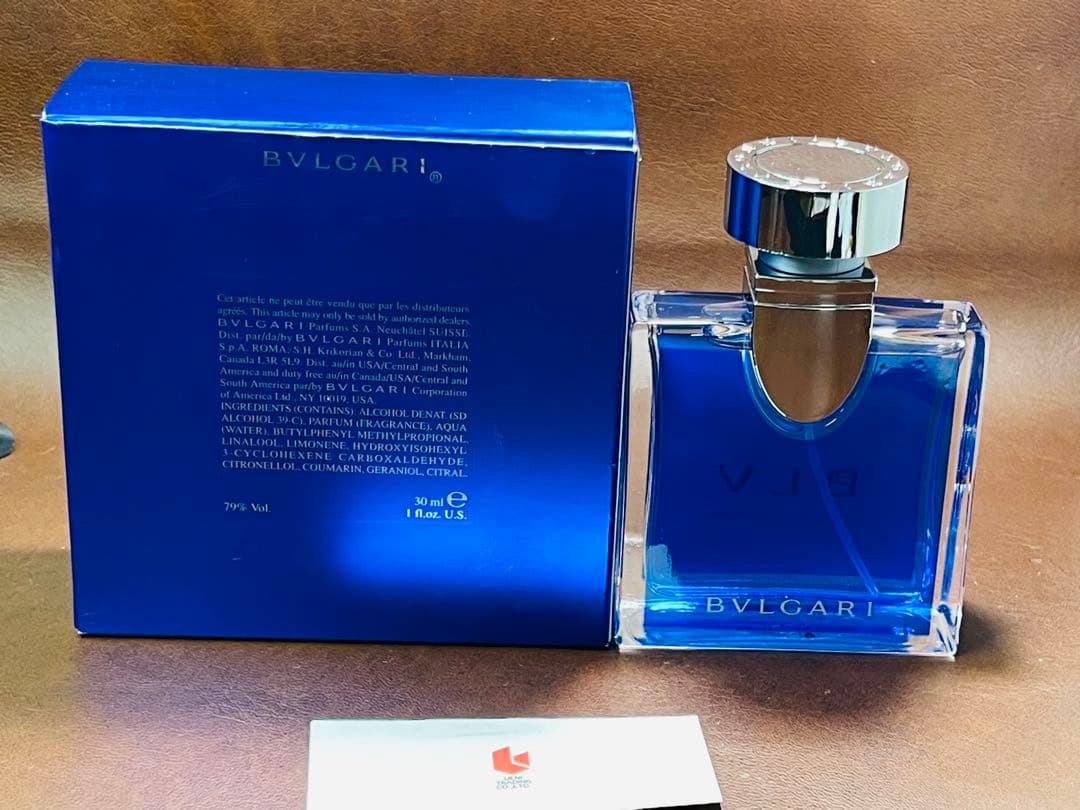 ほぼ未使用 BVLGARI BLV POUR HOMME 30ml 廃盤品