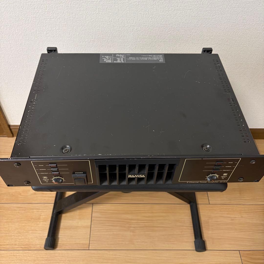RAMSA ラムサ パワーアンプ WP-9110 national ナショナル
