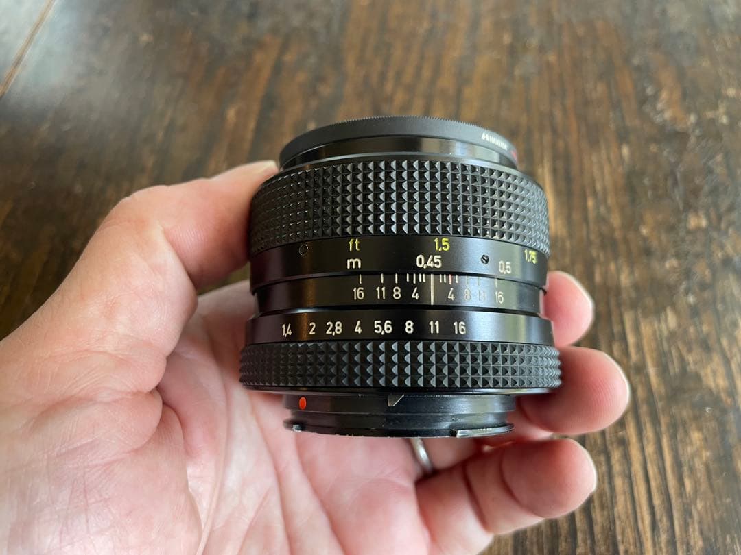 【希少】Rollei Planar 1.4/50 Eマウントアダプター付き