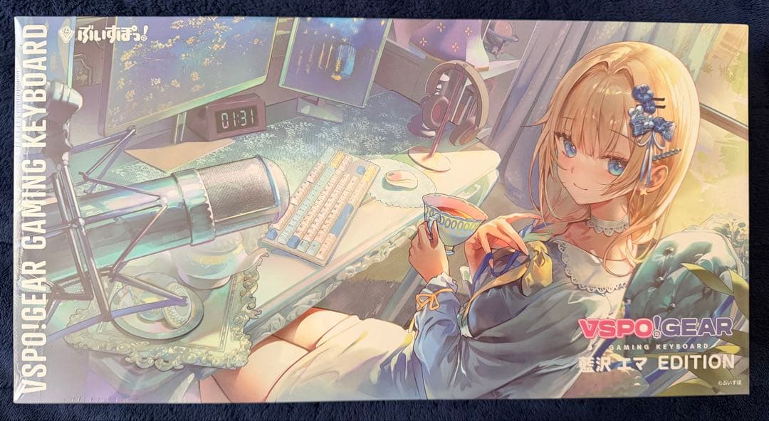 VSPO! GEAR 藍沢エマ EDITION ゲーミングキーボード