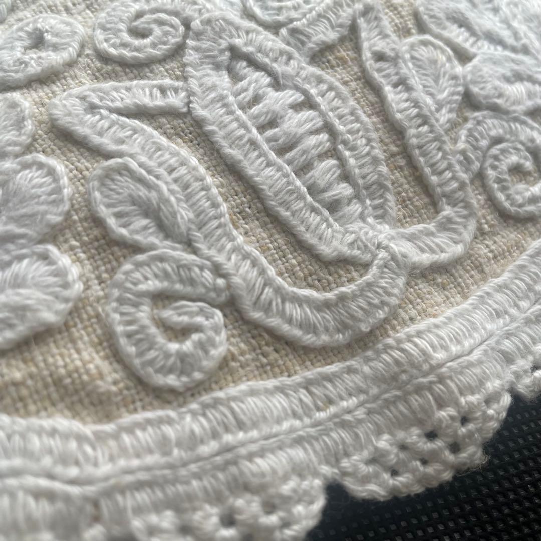 【 La Renaissance 】聖なる白伝説のイーラーショシュ祈りの刺繍布②