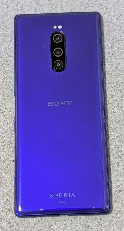 スマートフォン本体 Sony Xperia 1 SOV40 au
