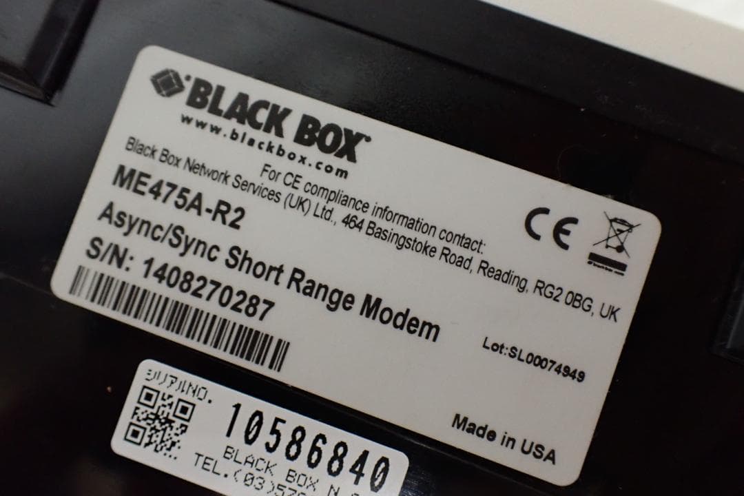 BLACK BOXブラックボックス ME475A-R2 通電のみ確認済B10-A