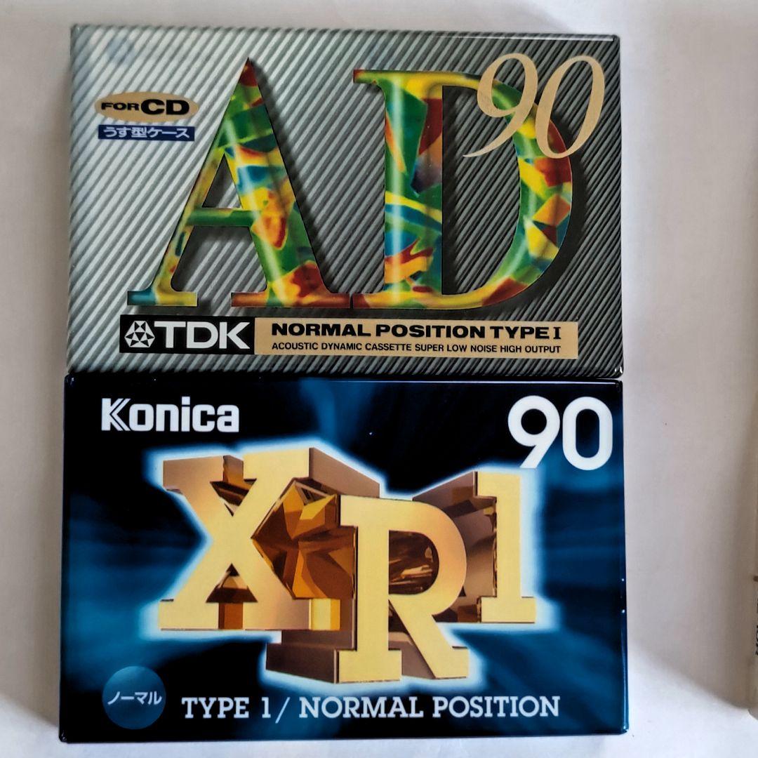 TDK❇️コニカ❇️ノーマル ポジション❇️ カセットテープ❇️4本セット