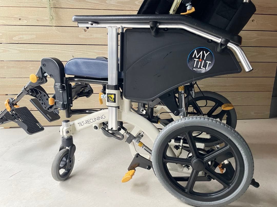 松永製作所 マツナガ マイチルトミニ 3D リクライニング 車椅子 21年製
