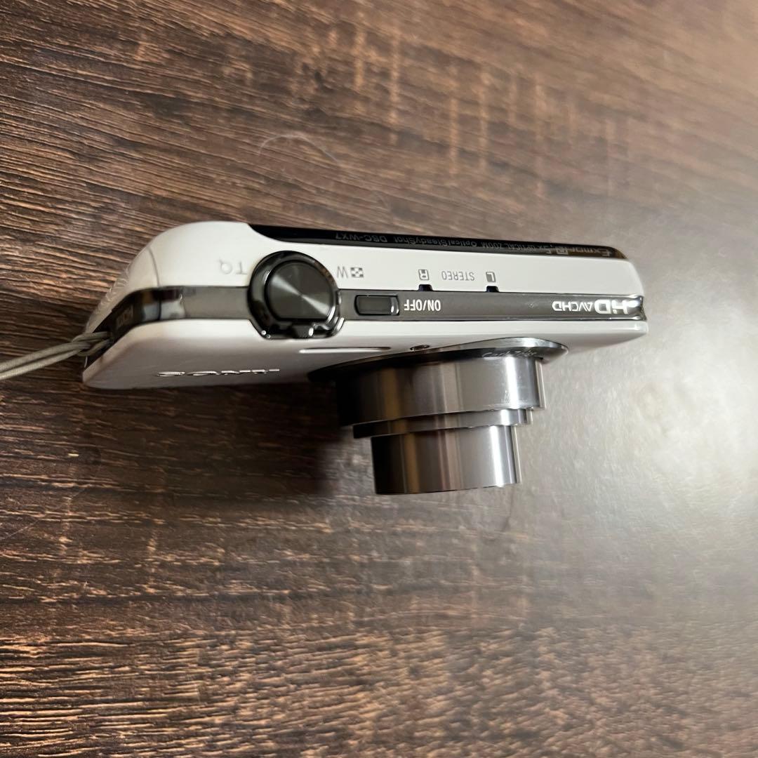 SONY サイバーショット　DSC-WX7　ホワイト　デジタルカメラ