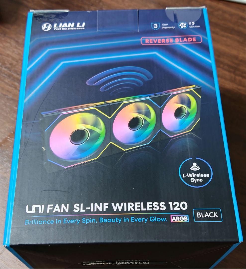 LIAN LI UNI FAN SL INF 120 BK 3個セットパック
