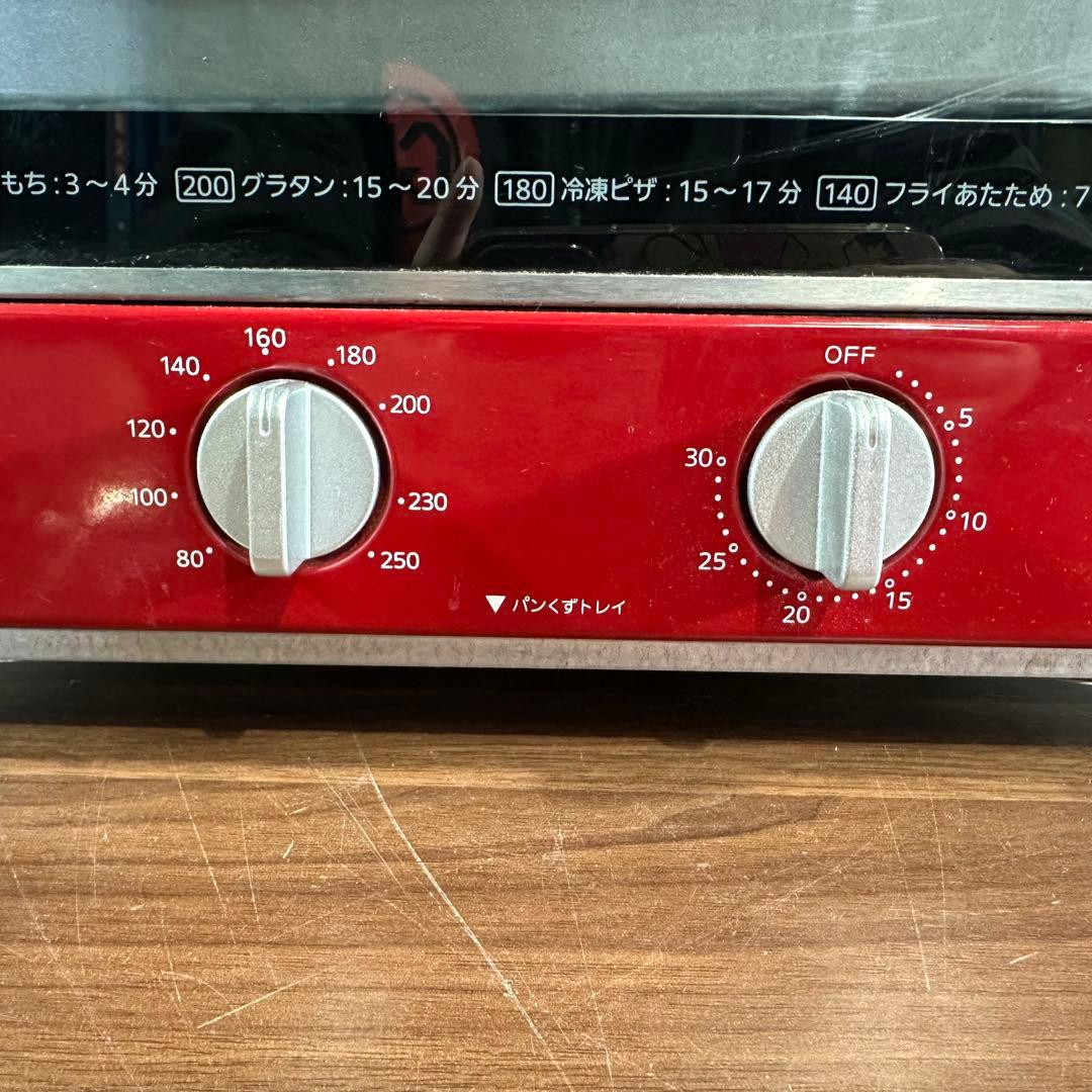 美品 タイガー オーブン トースター やきたて KAM-G130-R 17年製