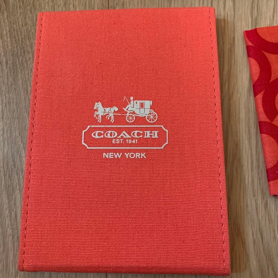 COACH コーチ　雑貨　手帳　レターセット　ミラー