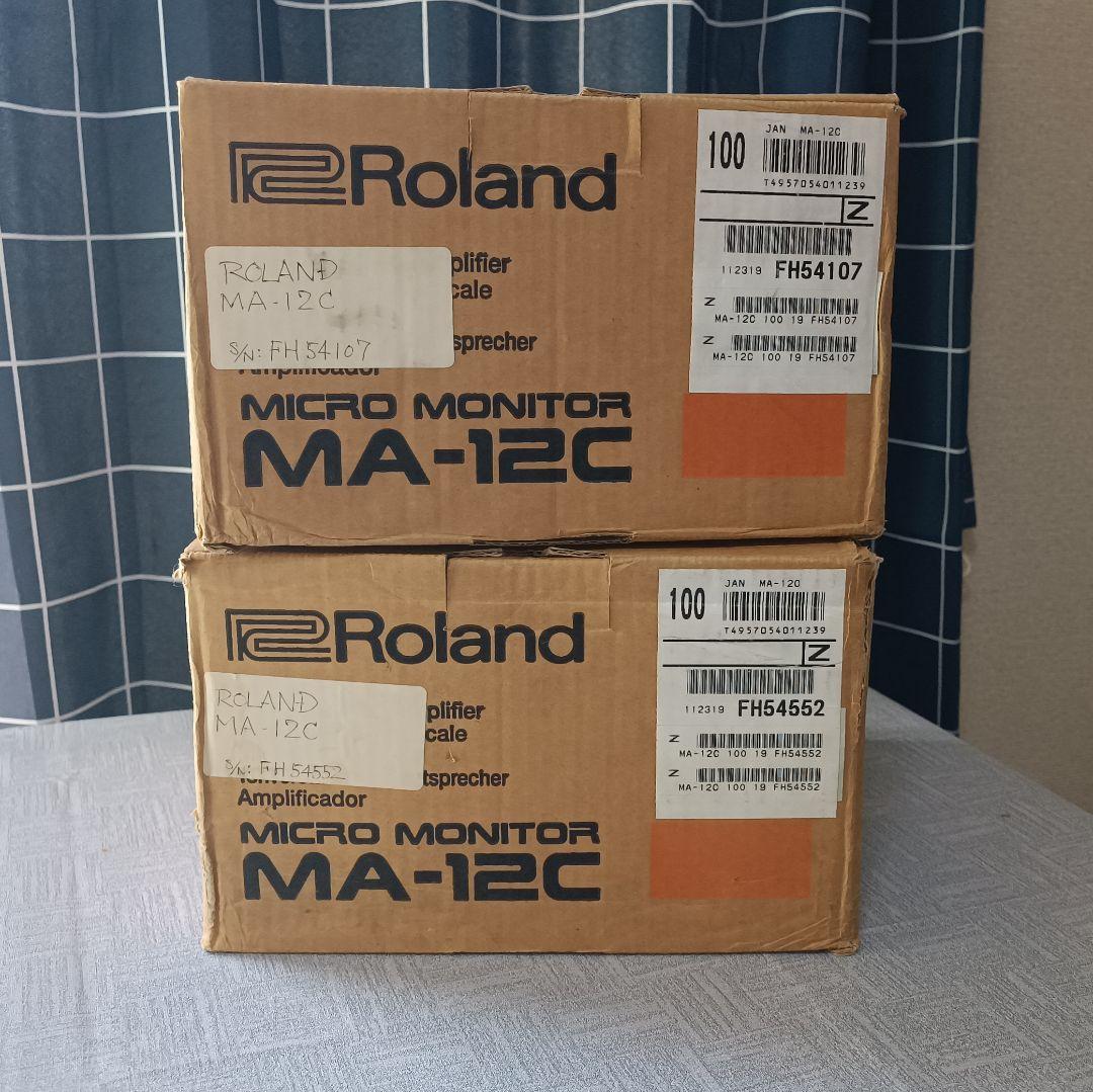 ★ Roland MA-12C スピーカー ペア 元箱付 ★