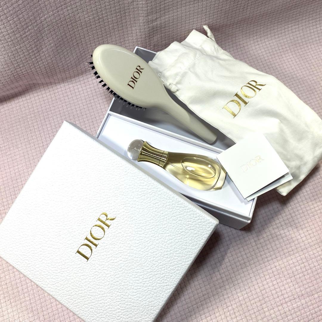 Dior ノベルティ ヘアミスト ヘアブラシセット ジャドール