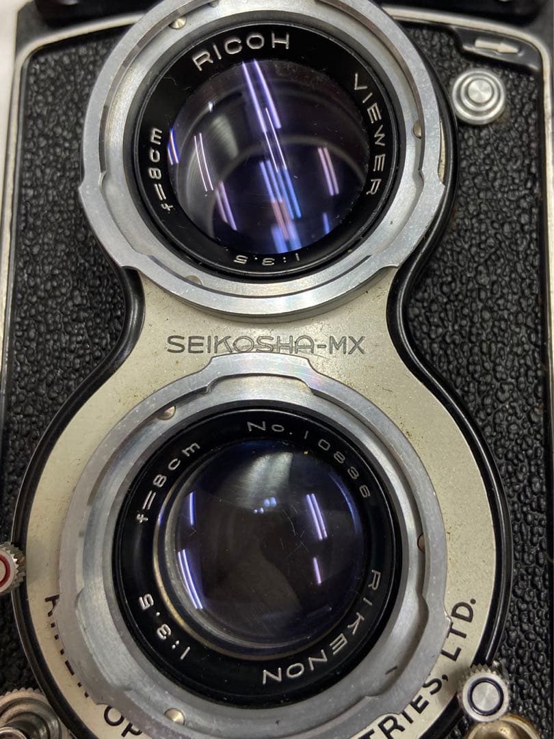RICOHFLEX 二眼レフカメラ（専用ケース付き）