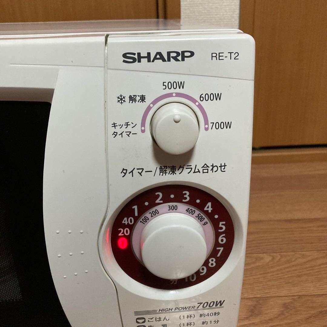 SHARP RE-T2-W6　西日本60Hz専用