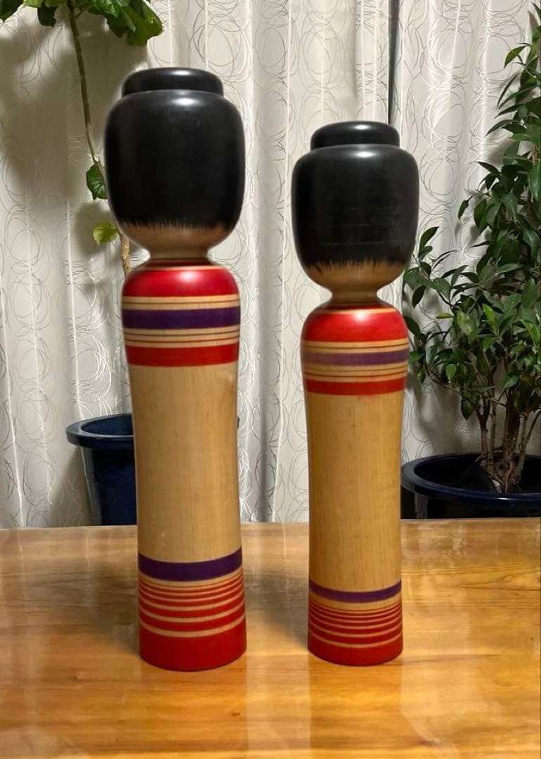 こけし　伝統こけし　2体セット