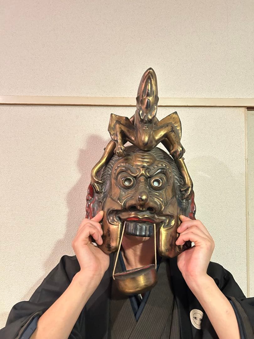 蘭陵面　舞楽面
