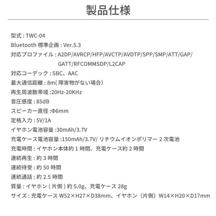 未使用　新品　未開封　公式mofusand ワイヤレスイヤホン サメにゃん　水色