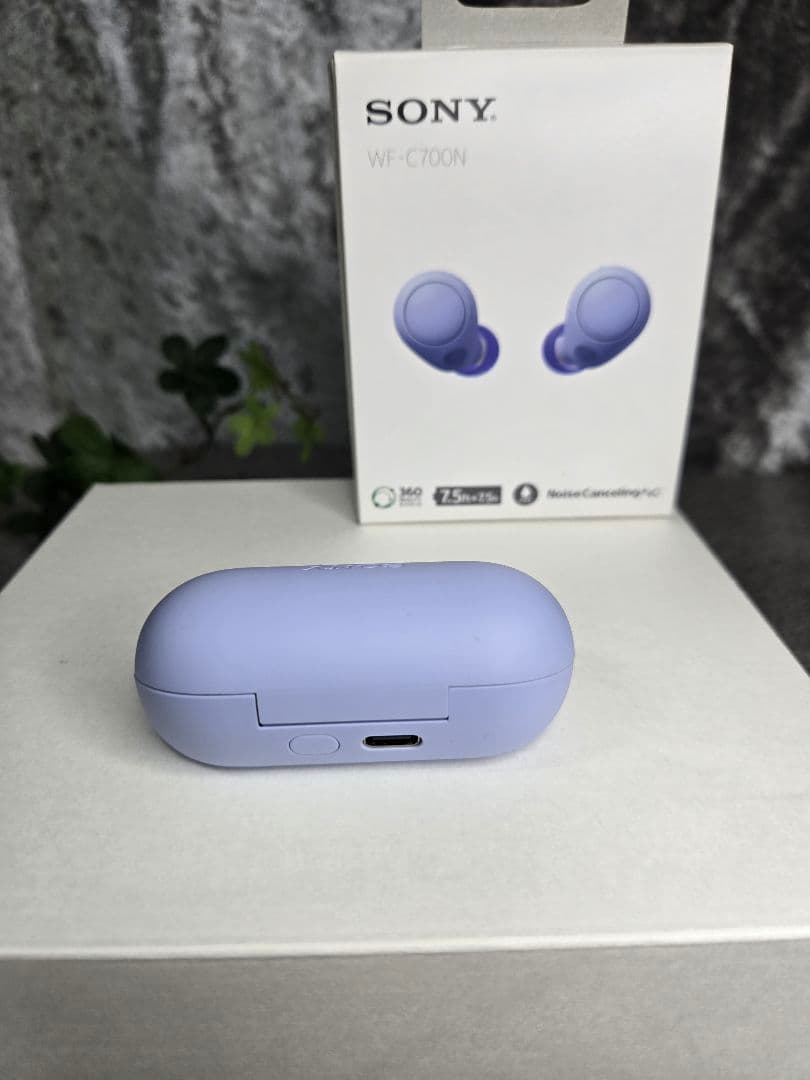 【美品】SONY WF-C700N ワイヤレスノイズキャンセリングイヤホン