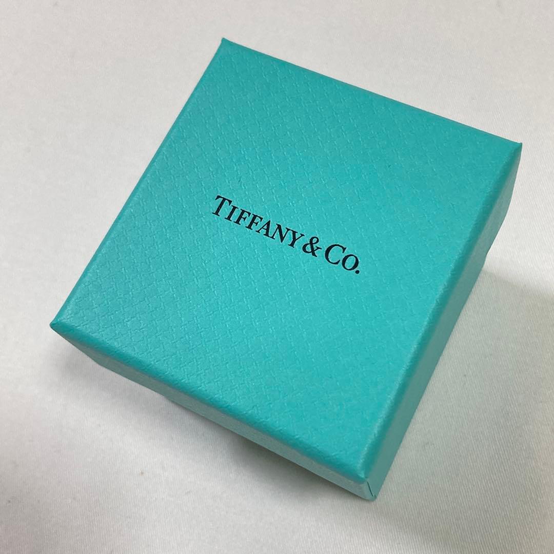 極美品　ティファニー　リングケース　指輪入れ　空箱　リボン付き　ブルーボックス