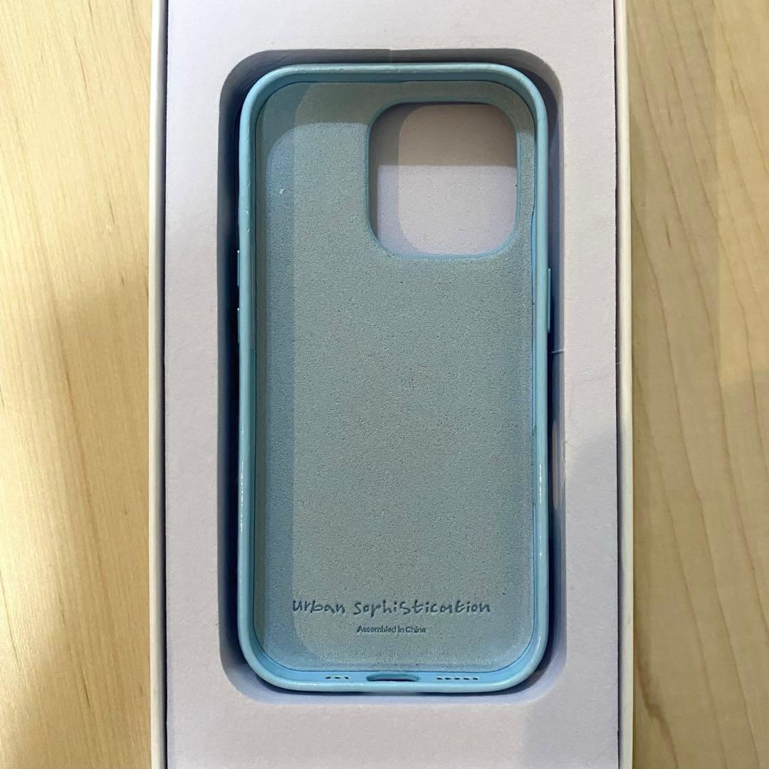 Urban Sophistication iPhone16Pro ケース 水色