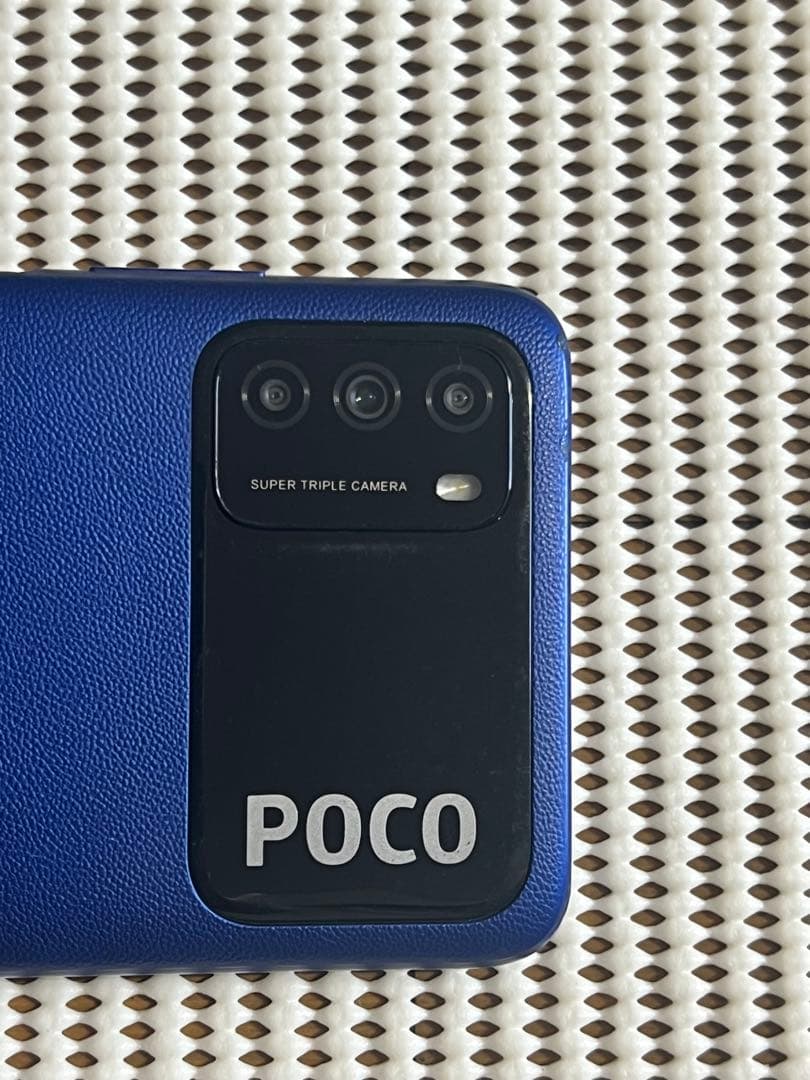 Xiaomi 海外版SIMフリー POCO M3 4GB 128GB ブルー