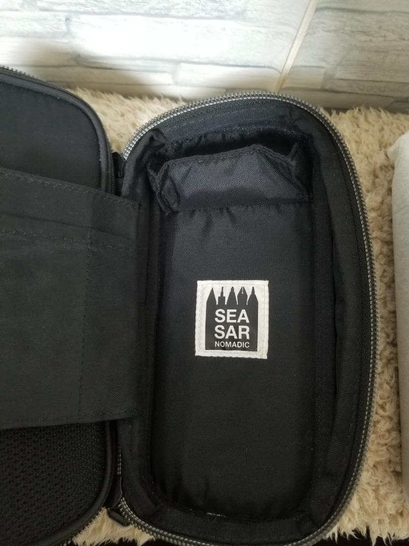 Seasar x Nomadic ペンケース ブラック
