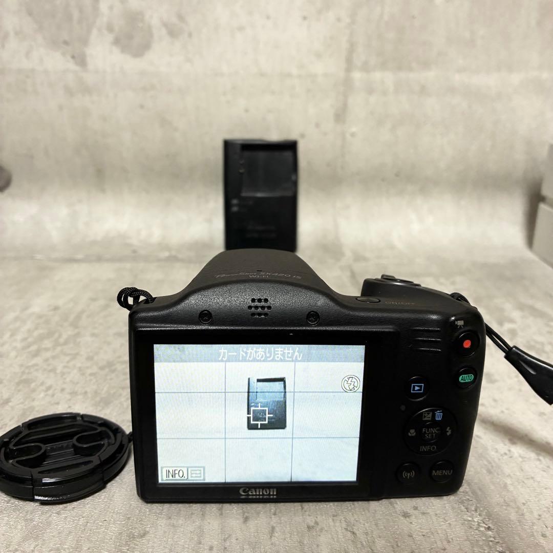 Canon SX420 IS 光学42倍 Wi-Fi搭載 美品 SD すぐ使える