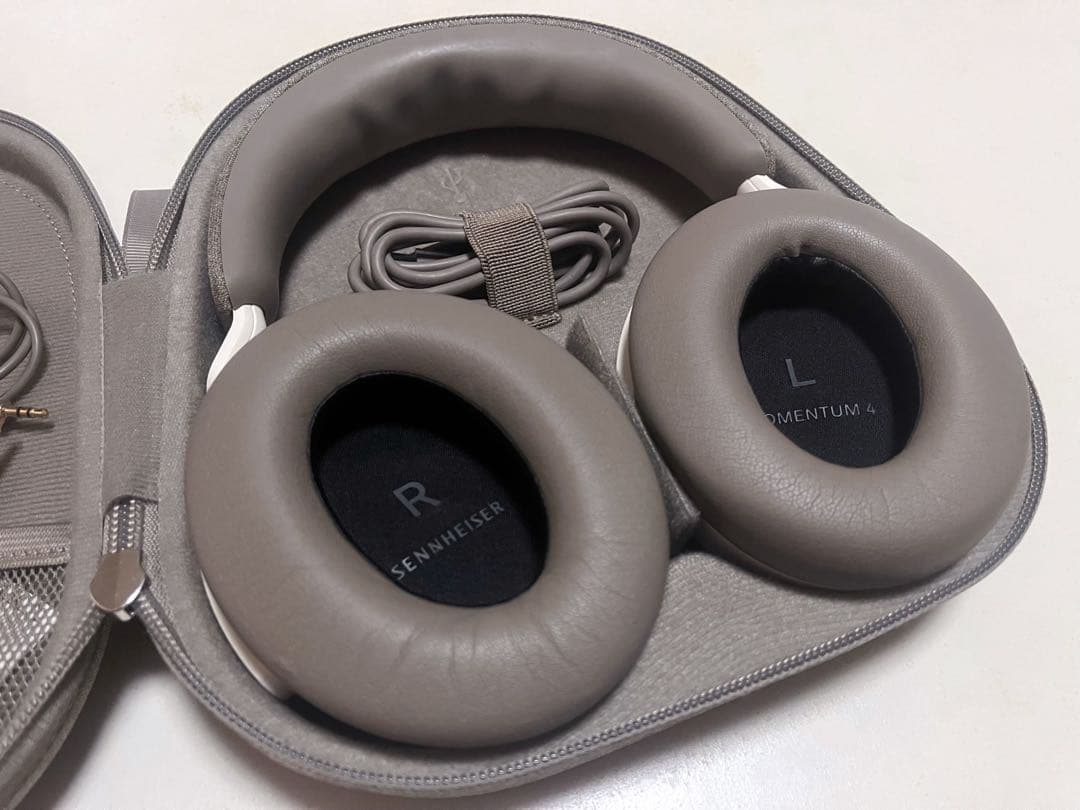 【ジャンク品】ゼンハイザー MOMENTUM 4 Wireless ホワイト