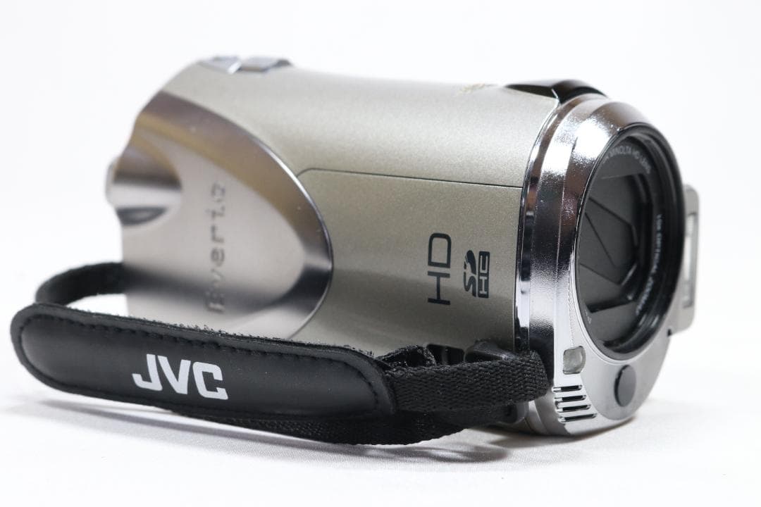 【美品】 JVCビクターEverio HD ビデオカメラGZ-HM570-S