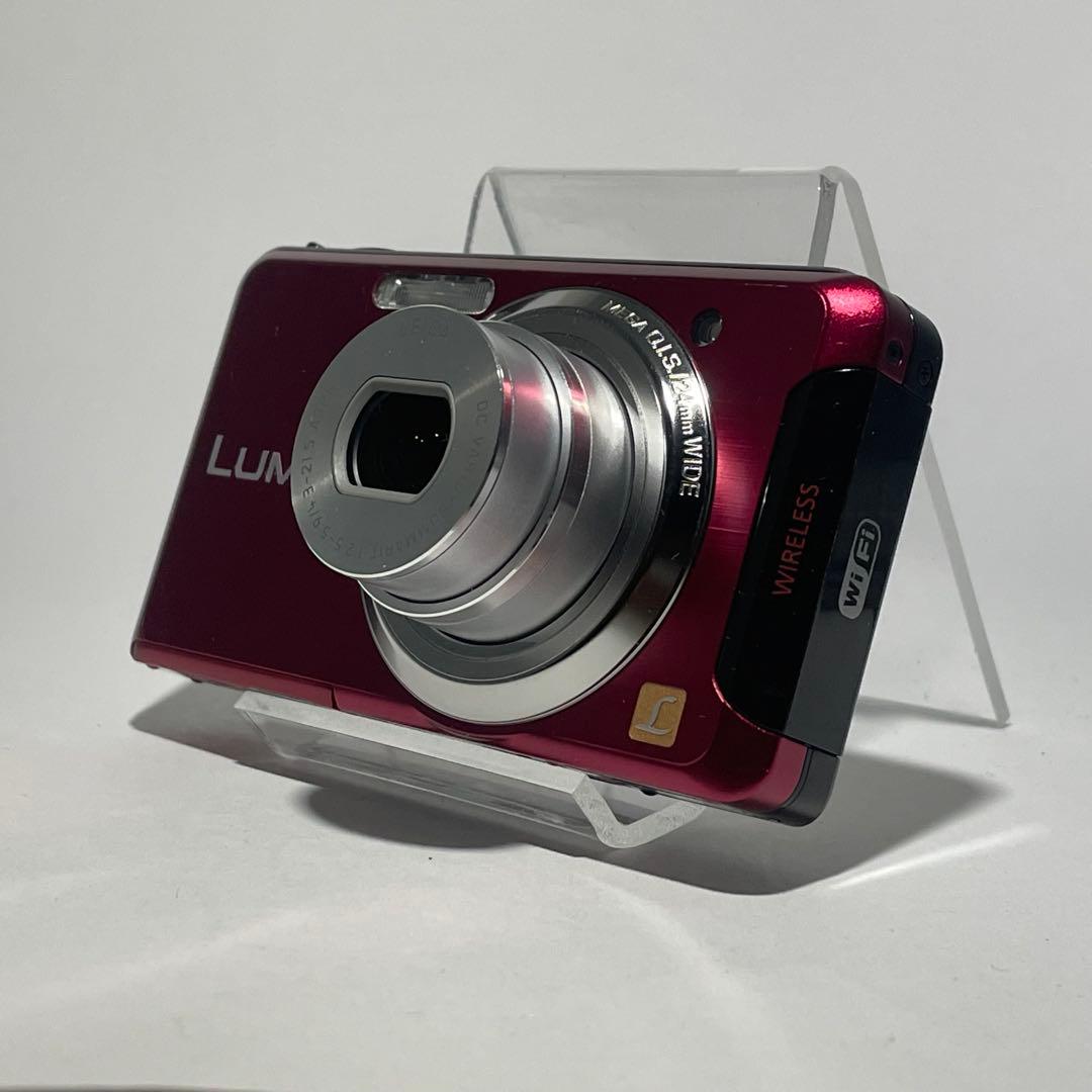 【美品】Panasonic LUMIX DMC-FX90 レッド