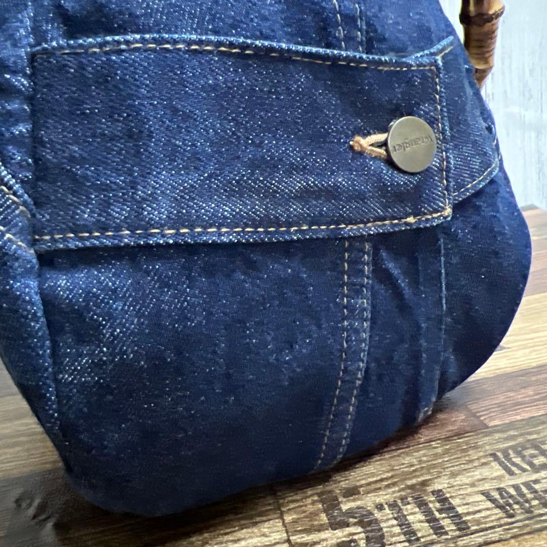 ♾専用♾ ふんわりミニトート▸︎▹︎デニムリメイク▸︎▹︎ハンドメイド