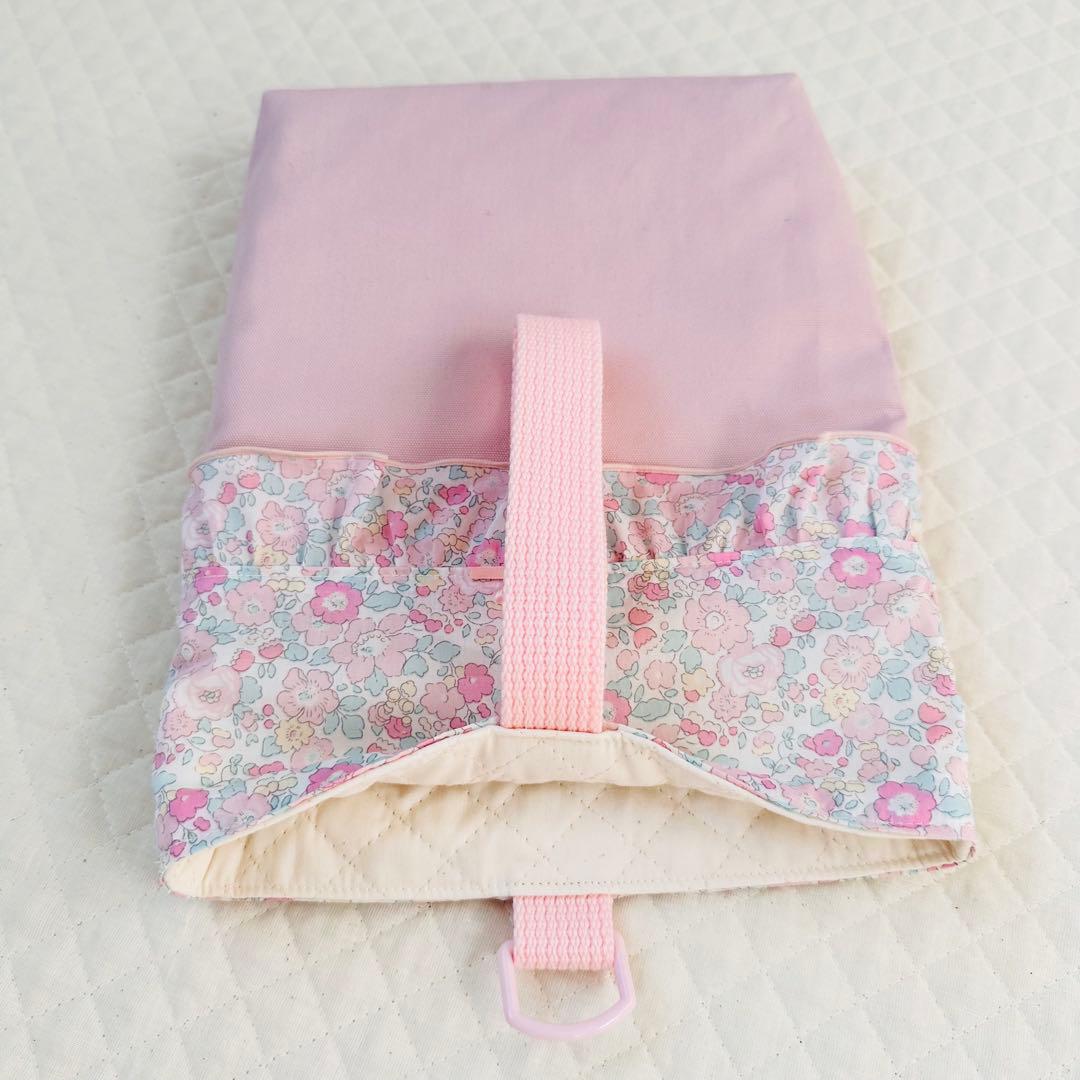 ハンドメイド　レッスンバッグ　リバティ生地　タナローン　ベッツィ　女の子　ピンク