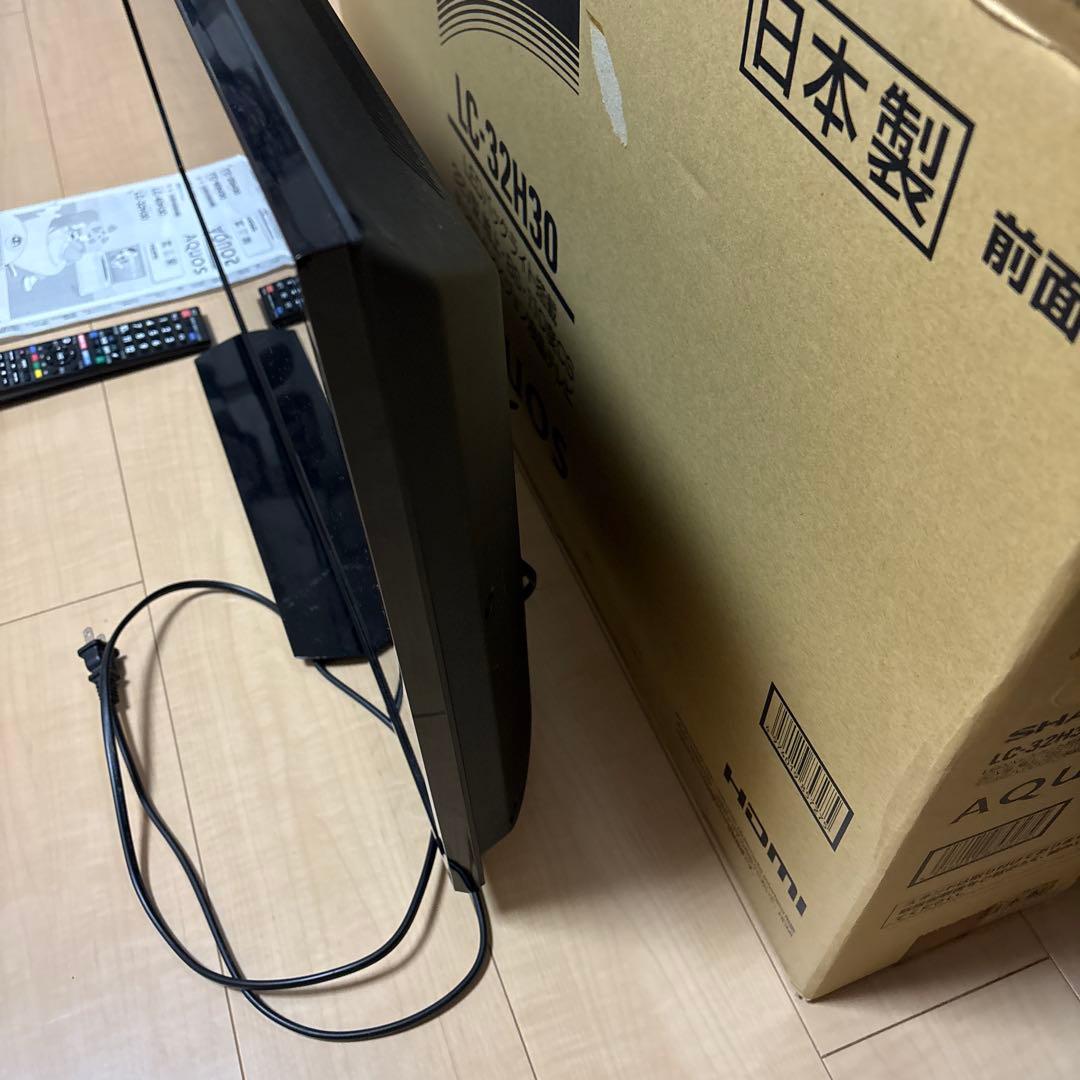 SHARP AQUOS 32V型 液晶テレビ LC-32H30（2016年製）