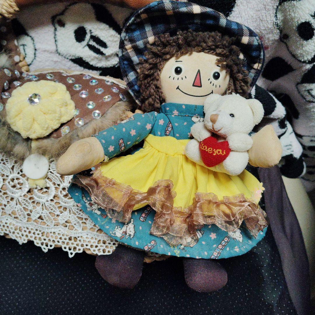 country 手作り人形とバッグのセット