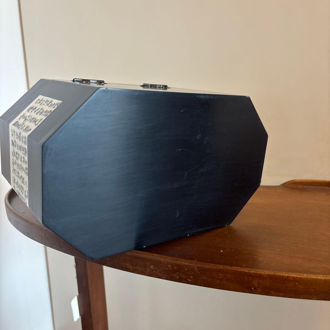 デコパージュ　木製バッグ　ジャポニズム